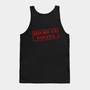 Stamp Made in Spain Tank Top